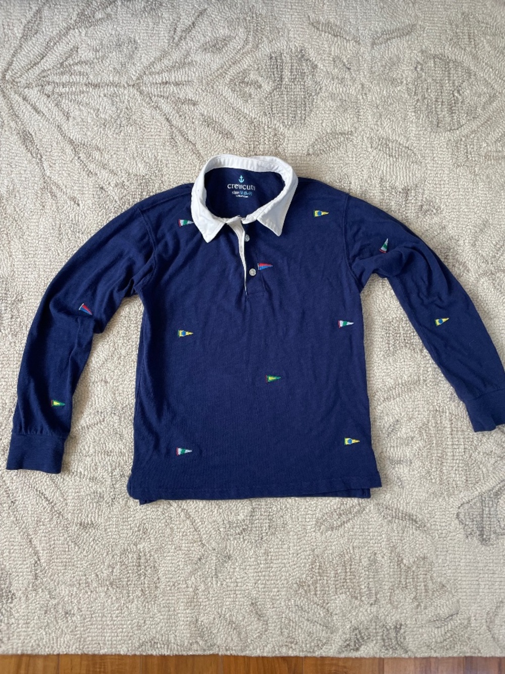 CrewCuts | Kids' junior varsity flag rugby polo shirt
